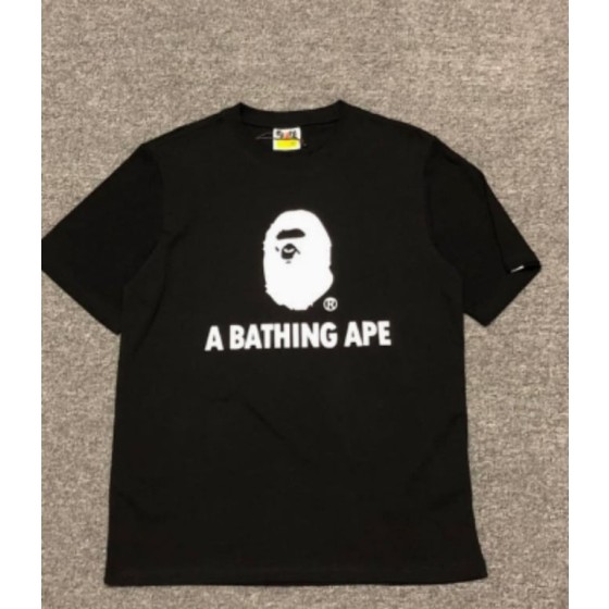 Black BAPE T-Shirt with "A BATHING APE" Logo